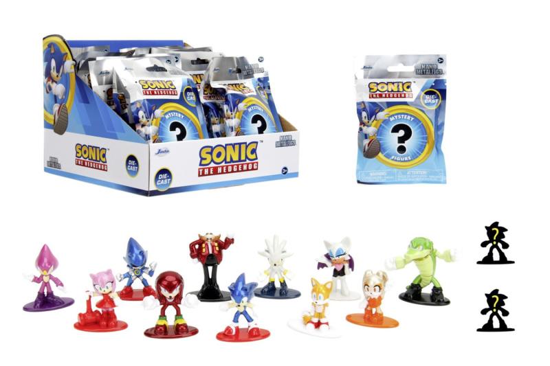 Ježek Sonic Nanofigurka v sáčku, DP24, 13 druhů